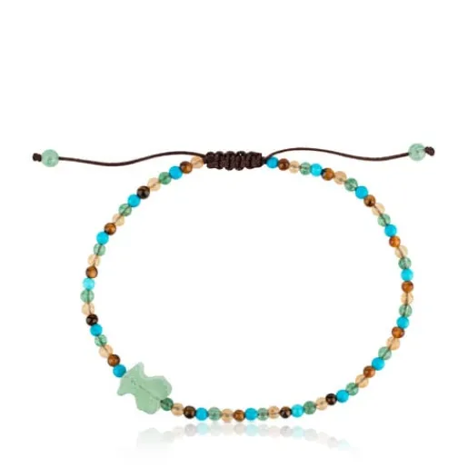 Pulsera de gemas multicolor motivo oso Tibet^TOUS Discount