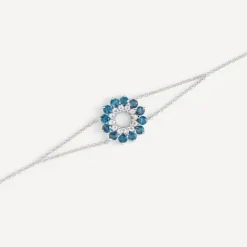 Pulsera de oro blanco con topacios ATELIER^TOUS Clearance