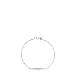 Pulsera de oro blanco con diamantes Riviere^TOUS Outlet