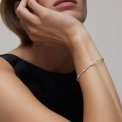 Pulsera de oro blanco con diamantes ATELIER^TOUS