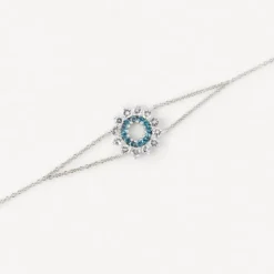 Pulsera de oro blanco con topacios ATELIER^TOUS New