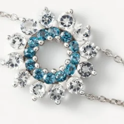 Pulsera de oro blanco con topacios ATELIER^TOUS New