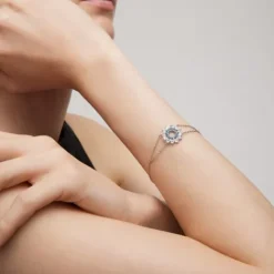 Pulsera de oro blanco con topacios ATELIER^TOUS New