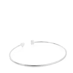 Pulsera de oro blanco y diamantes Puppies^TOUS New