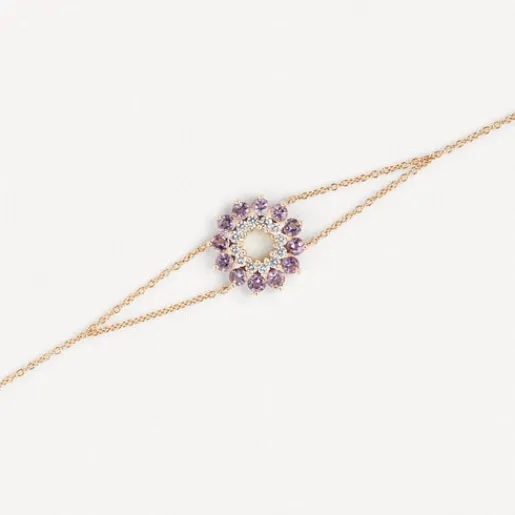 Pulsera de con diamantes y amatistas ATELIER^TOUS Clearance