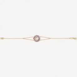 Pulsera de con diamantes y amatistas ATELIER^TOUS Clearance