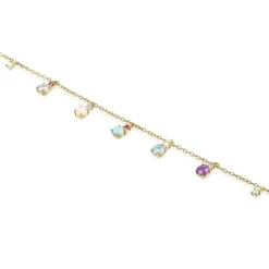 Pulsera de oro con gemas Mini Ivette^TOUS Outlet