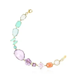 Pulsera de oro con perlas y gemas Vita^TOUS Clearance