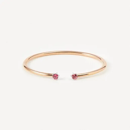 Pulsera de oro rosa y oro blanco con espinelas ATELIER^TOUS Best
