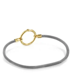 Pulsera de oro y acero Hold^TOUS Hot