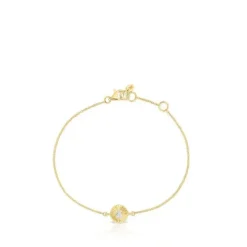 Pulsera de oro y diamantes Iris Motif^TOUS Outlet