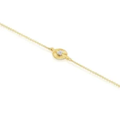 Pulsera de oro y diamantes Iris Motif^TOUS Outlet