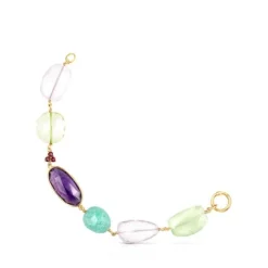 Pulsera de oro y gemas Luz^TOUS Best