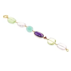 Pulsera de oro y gemas Luz^TOUS Best