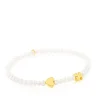 Pulsera de oro y perlas cultivadas motivos oso y corazón Sweet Dolls XXS^TOUS Online