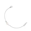 Pulsera de plata con cuarzo rosa, amazonita y perla Mini Color^TOUS Discount