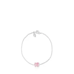 Pulsera de plata con cuarzo Color^TOUS Sale