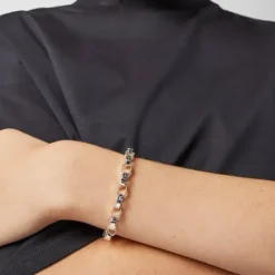 Pulsera de plata con eslabones Bear^TOUS Outlet