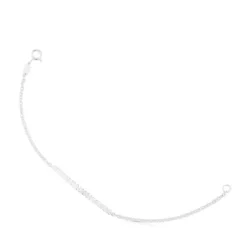 Pulsera de plata de 17,5cm Straight^TOUS Clearance