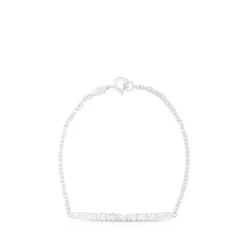 Pulsera de plata de 17,5cm Straight^TOUS Clearance
