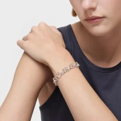 Pulsera de plata motivo 0,8cm. Carrusel^TOUS Discount