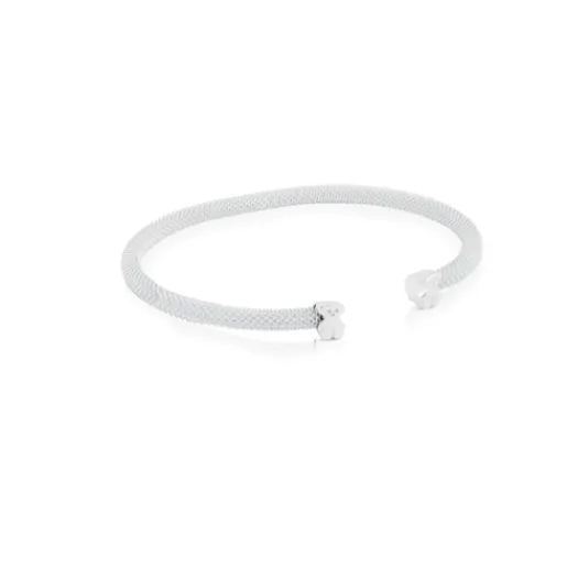Pulsera de plata motivo oso Icon Mesh^TOUS Hot