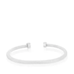 Pulsera de plata motivo oso Icon Mesh^TOUS Outlet