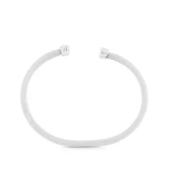 Pulsera de plata motivo oso Icon Mesh^TOUS Outlet
