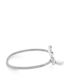Pulsera de plata y acero Hold^TOUS Clearance