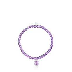 Pulsera de y amatista Icon Color^TOUS New