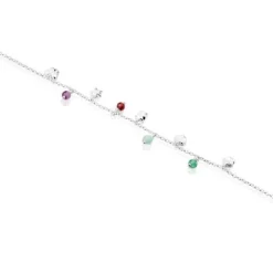 Pulsera de plata y gemas motivos Bold Motif^TOUS Discount