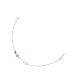 Pulsera de plata y gemas Cool Color^TOUS Discount