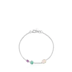 Pulsera de plata y gemas Cool Color^TOUS Discount