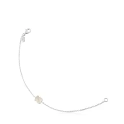 Pulsera de plata y nácar facetado Color^TOUS Sale