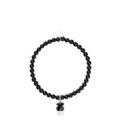 Pulsera de plata y ónix Icon Color^TOUS Best