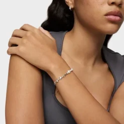 Pulsera de plata y perlas cultivadas con motivos Mini Icons^TOUS Best