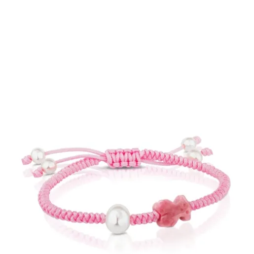 Pulsera de rodonita y perlas cultivadas Tibet^TOUS Discount
