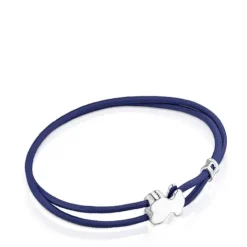 Pulsera elástica azul Sweet Dolls^TOUS