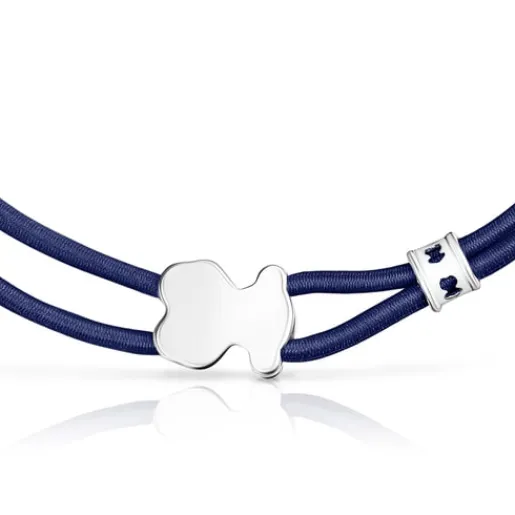 Pulsera elástica azul Sweet Dolls^TOUS