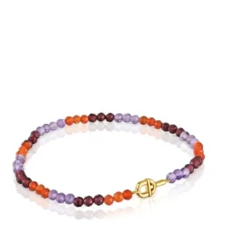 Pulsera elástica de oro y gemas MANIFESTO^TOUS