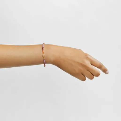 Pulsera elástica de oro y gemas MANIFESTO^TOUS