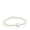 Pulsera elástica de plata y perlas cultivadas Sweet Dolls^TOUS Outlet