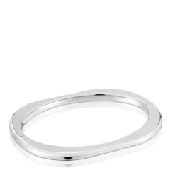 Pulsera esclava cerrada de plata Line^TOUS Sale