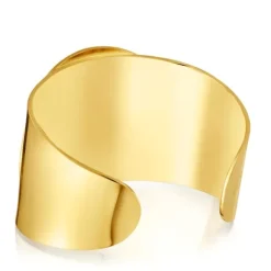 Pulsera esclava con baño de oro 18 kt sobre plata Eugenia X^TOUS Best