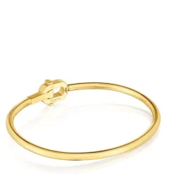 Pulsera esclava con baño de oro 18 kt sobre plata MANIFESTO^TOUS Outlet