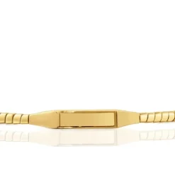 Pulsera esclava de oro y diamantes Basics^TOUS Sale