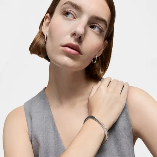 Pulsera esclava de plata Line^TOUS Sale