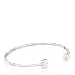Pulsera esclava de plata con perla cultivada Sweet Dolls^TOUS Clearance
