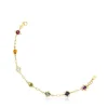Pulsera Magic Nature con baño de oro 18 kt sobre plata y gemas^TOUS Best