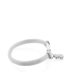 Pulsera mediana de plata Hold^TOUS Online